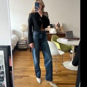 ZARA STRAIGHT LEG DARK WASH